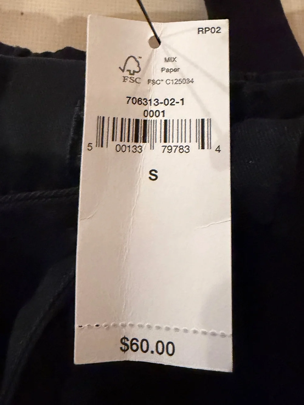 NWT Banana Republic High Rise Utility Shorts Black Drawstring Size S